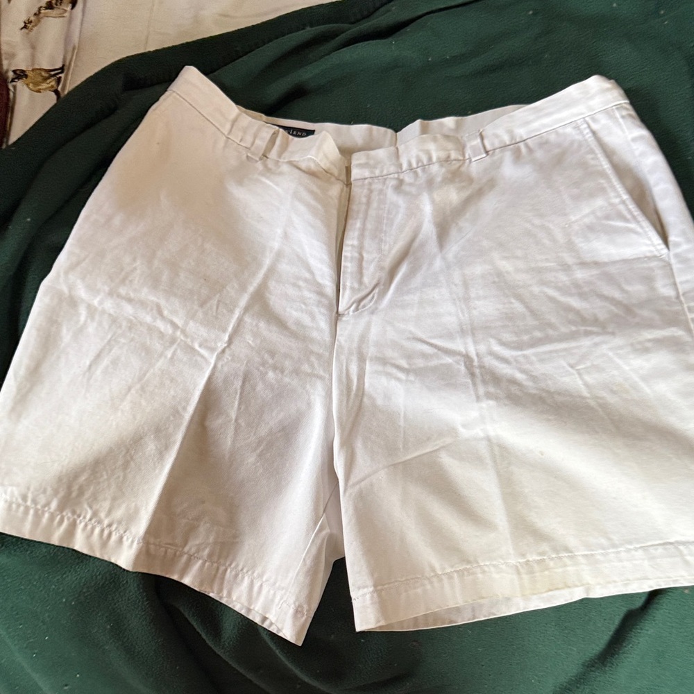 Classic White Womens Shorts